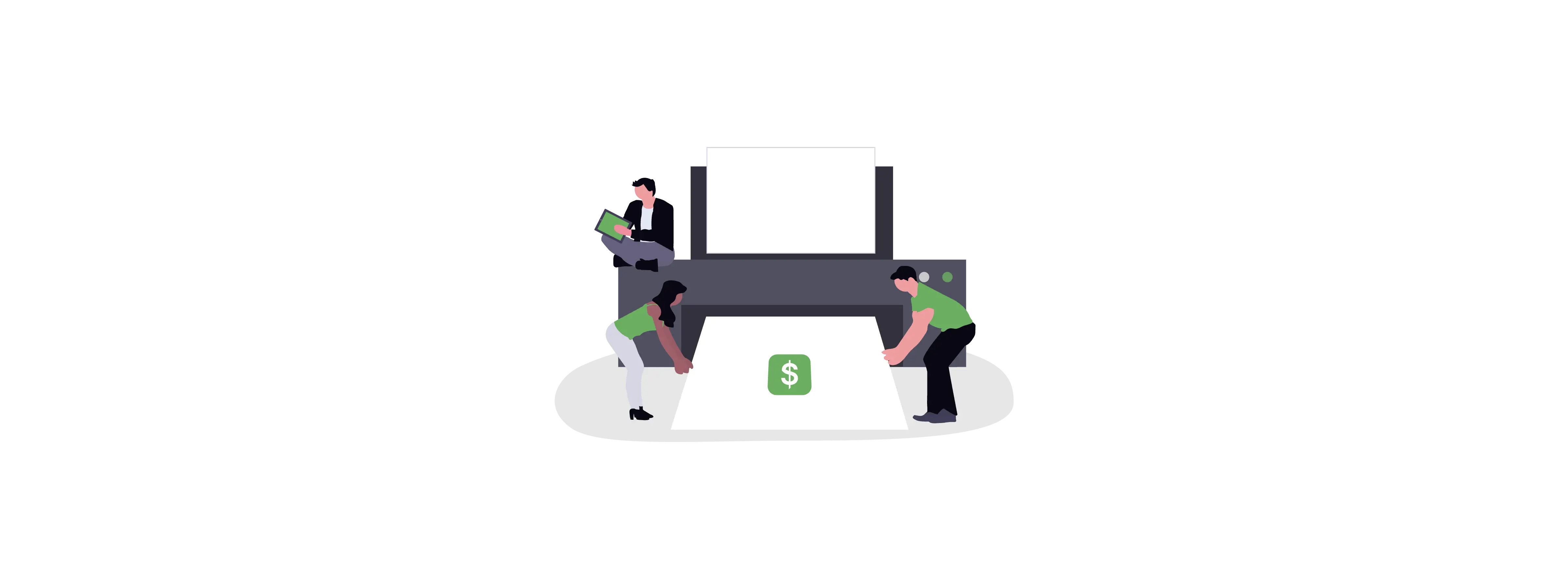 Illustration von Einnahmen