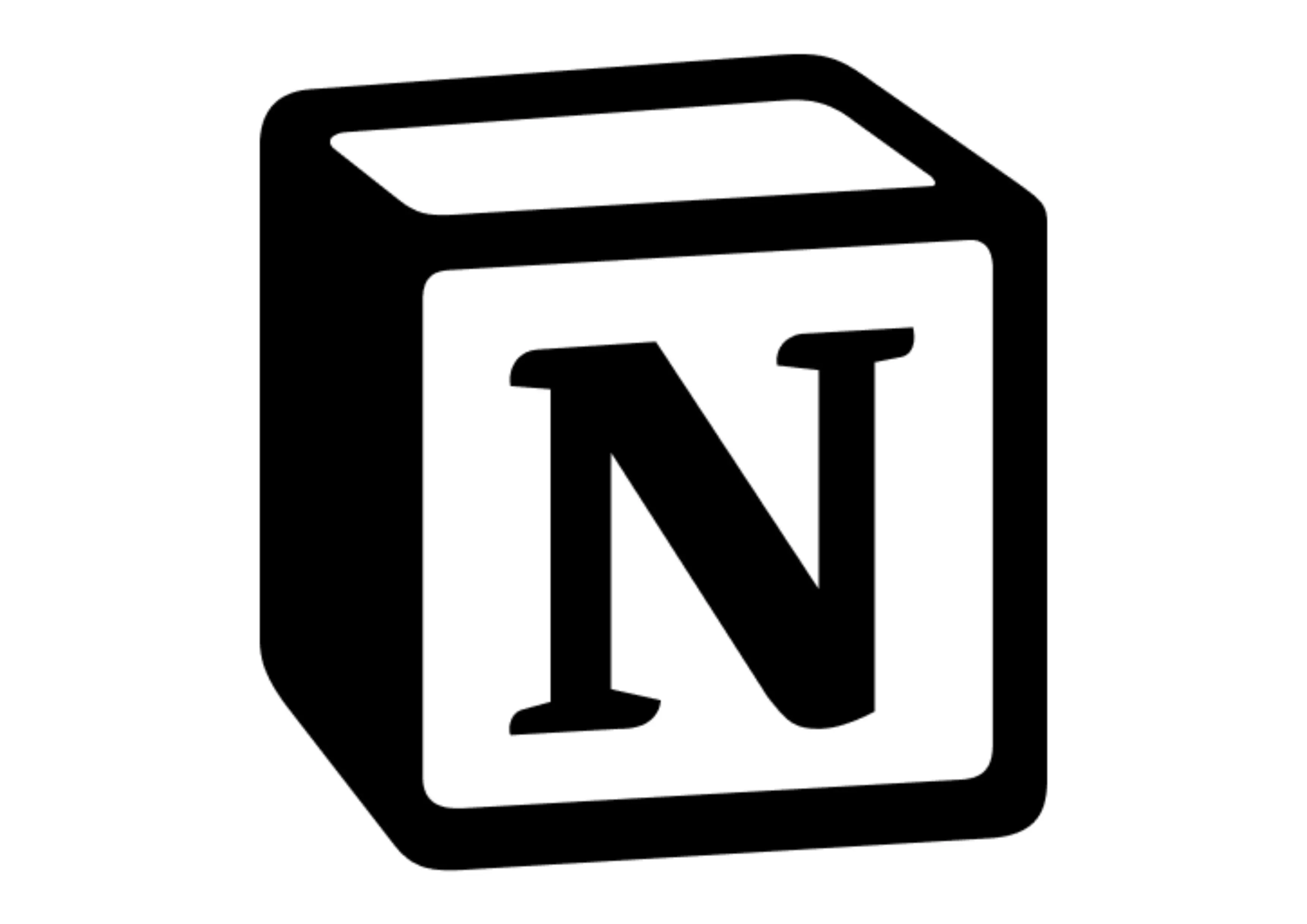 Logo von Notion, einem Tool zur Steigerung der Produktivität