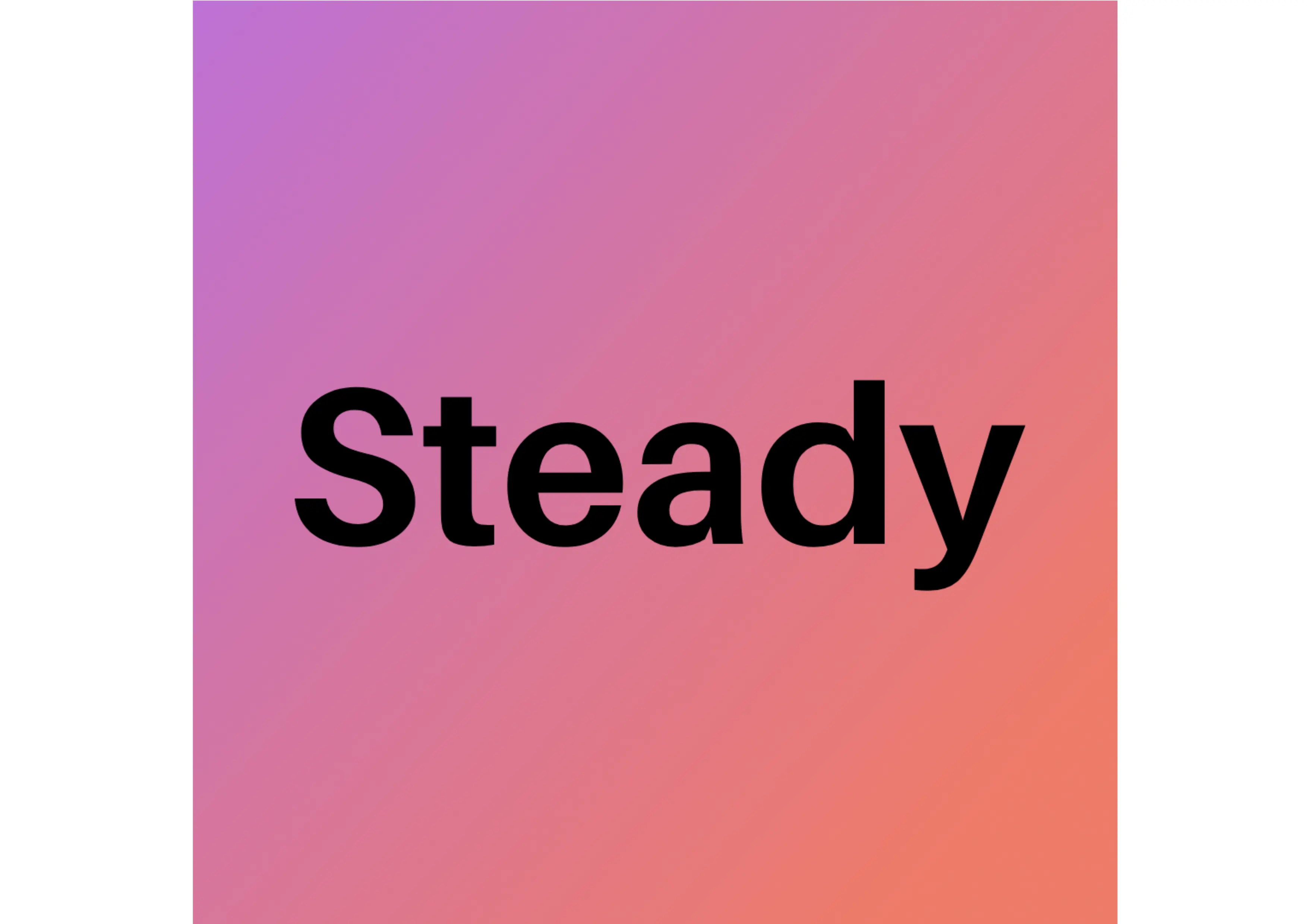Logo von Steady, einer Plattform für Mitgliederprogramme